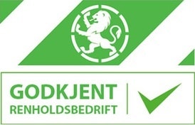 bilde av logo på godkjent renholdsbedrift